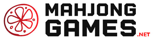 mahjong games logo white cropped
